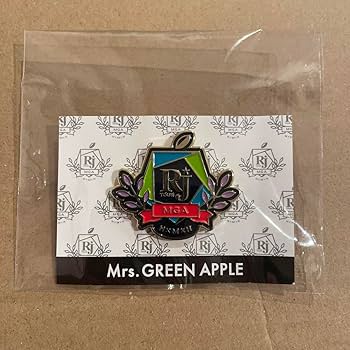 Amazon | Mrs. GREEN APPLE ピンバッジ RJツアー FC限定 ミセス