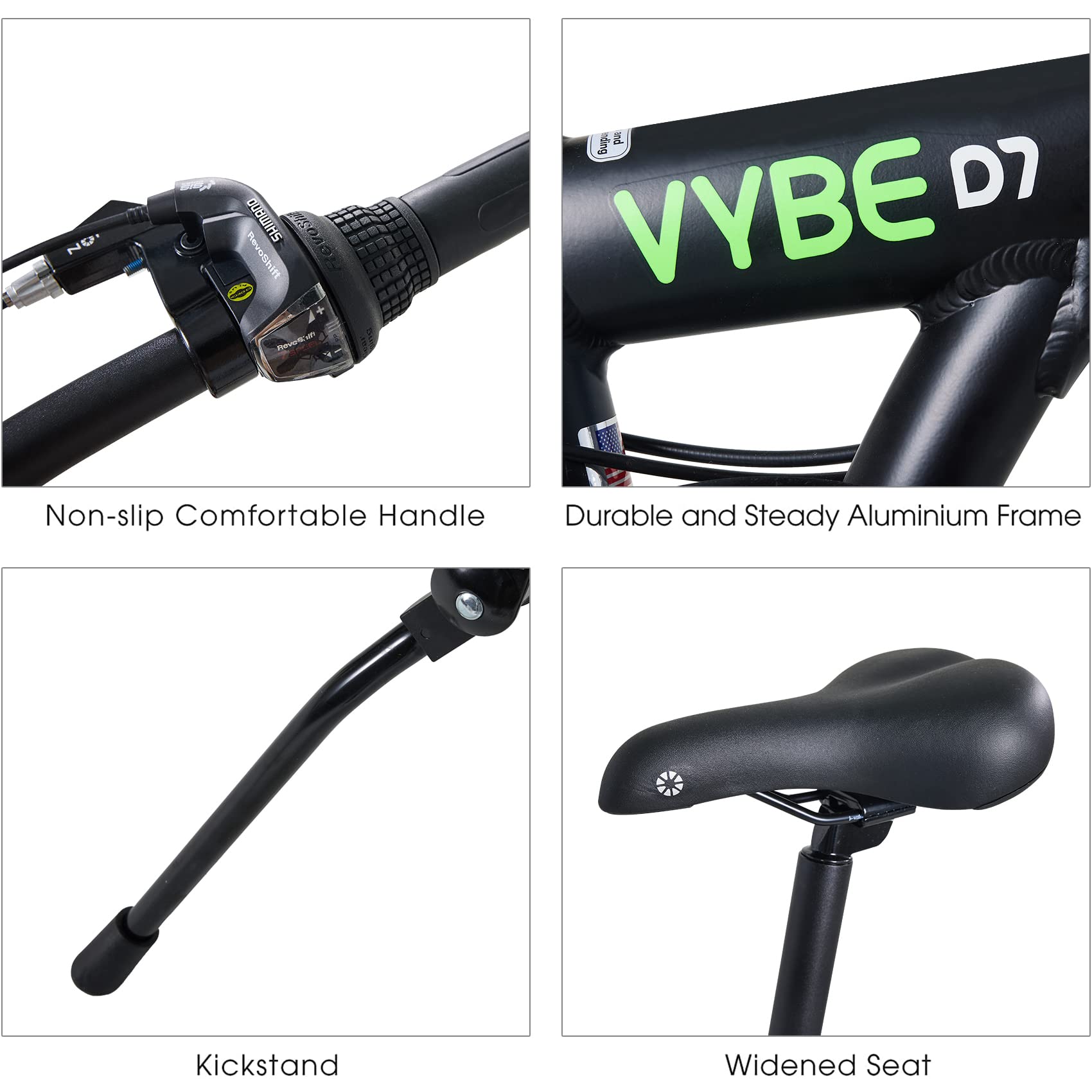 Amazon.com : Dahon VYBE D7 Folding Bike, Lightweight Aluminum