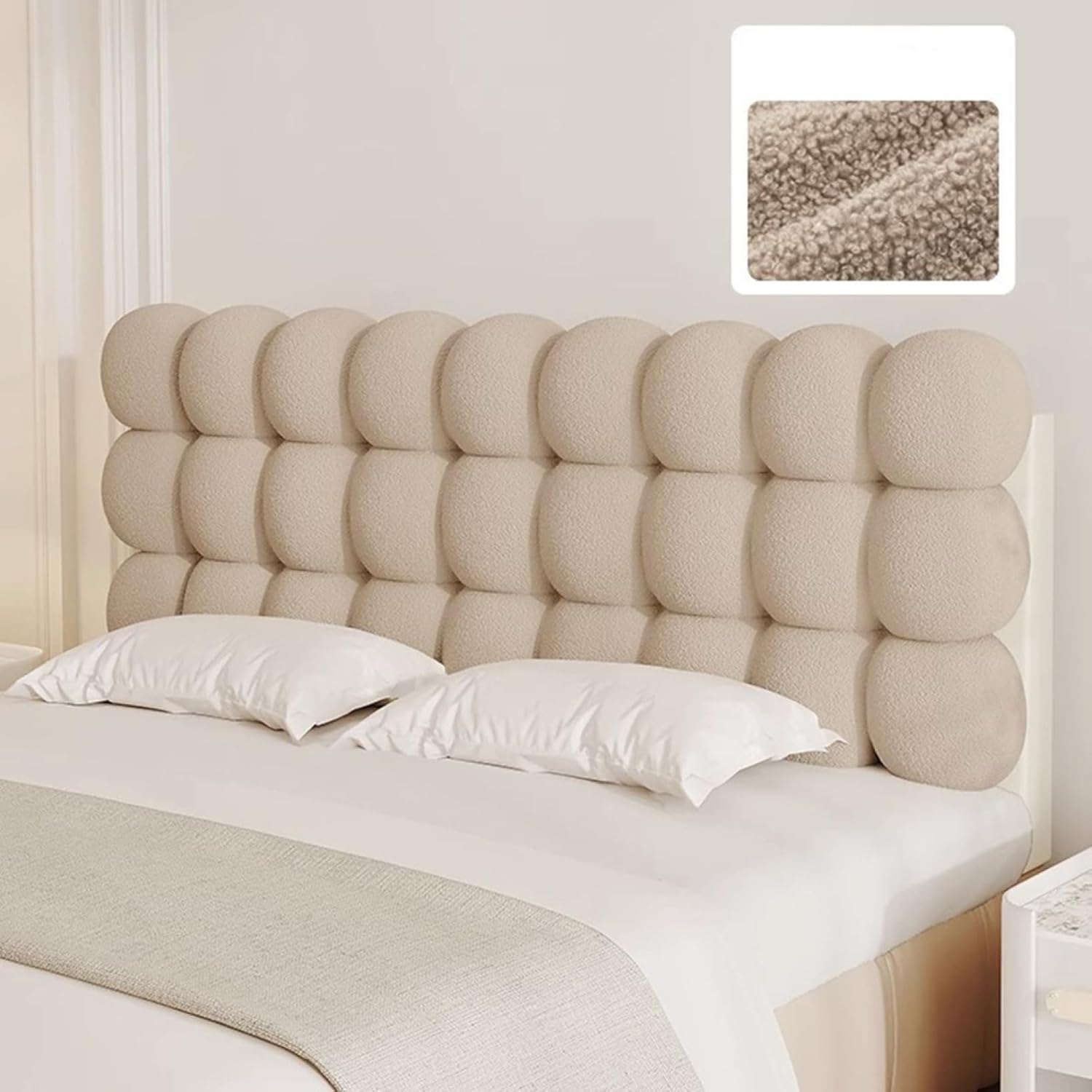 アンティークフランス オープンカットワーク＆スカラップ刺繍ラージ