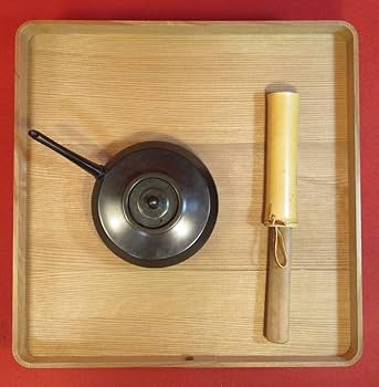 Amazon.co.jp: 茶道具『花所望セット(花台＋唐銅花水次＋花小刀)3点