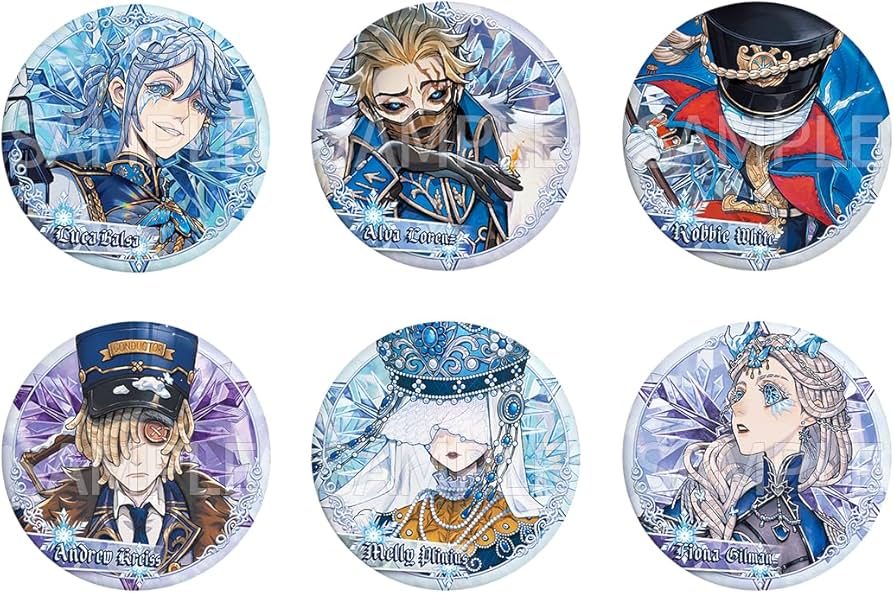 2025年 夏季IJL 第五人格 IdentityV 缶バッジ 特典 隠者 第五人格 夏季