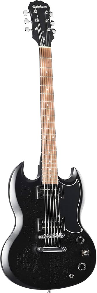 Amazon | Epiphone SG Special Vintage Edition Vintage Worn Ebony