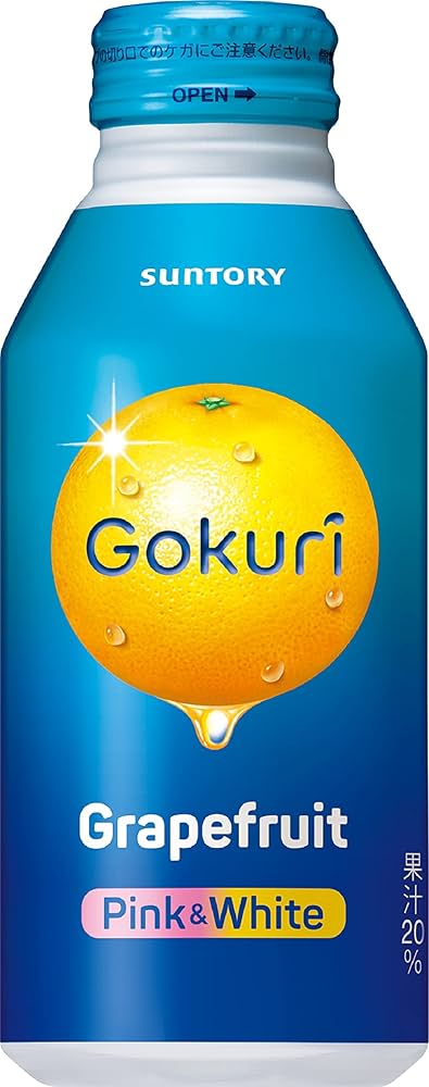 や*も様 新品・未開封品】【24本】Gokuri グレープフルーツ 400g ボ