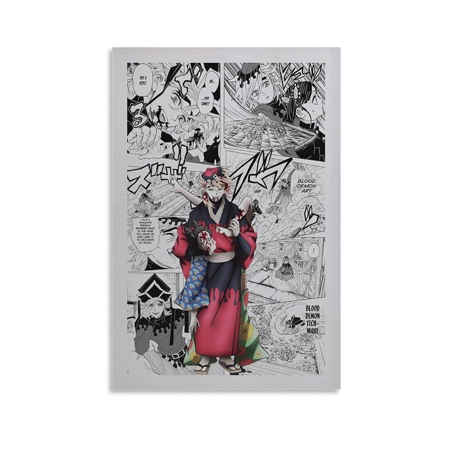 鬼滅の刃 第四弾キービジュアル ビッグポスター 童磨 鬼滅の刃