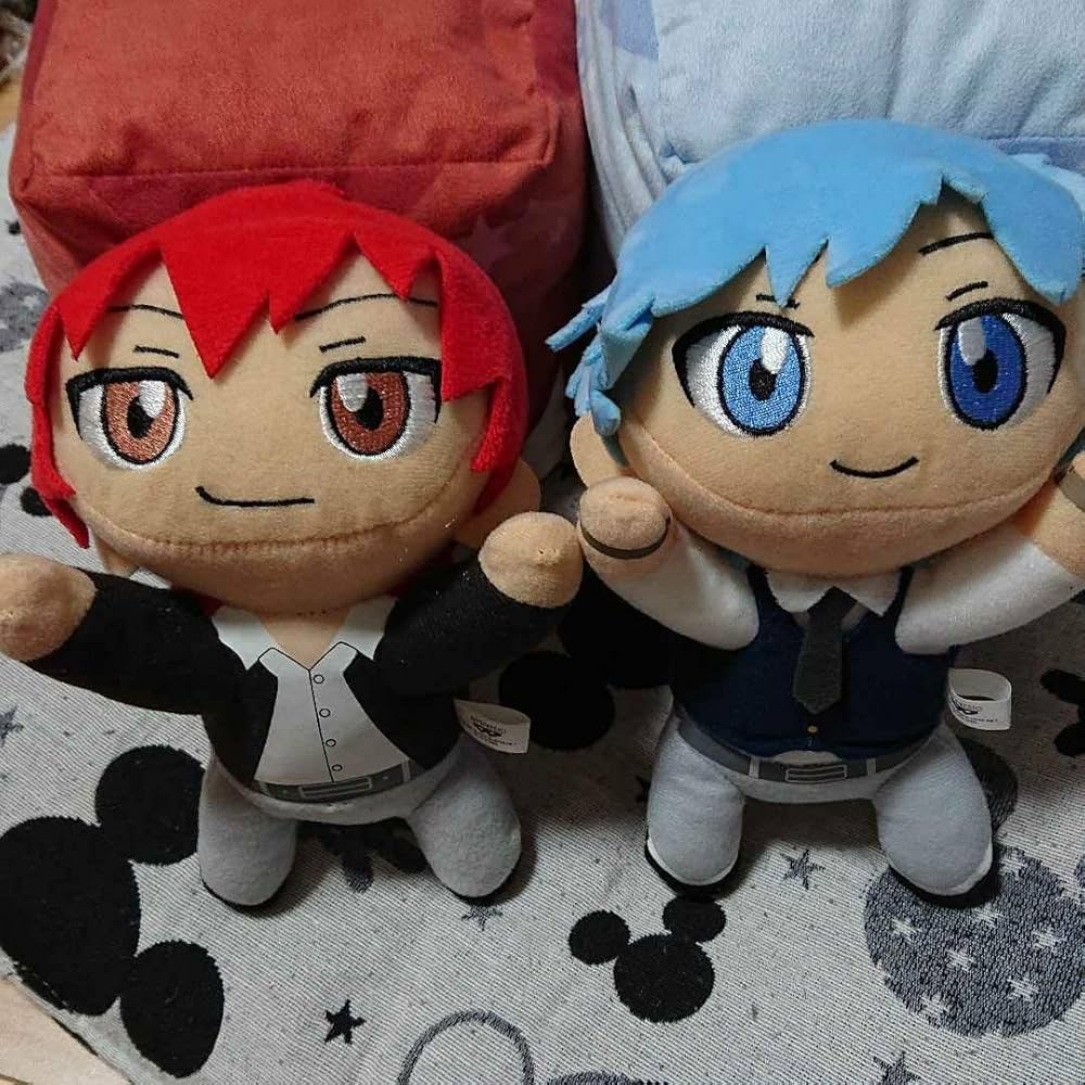 Amazon.co.jp: 暗殺教室ぬいぐるみ赤羽業潮田渚 : 本