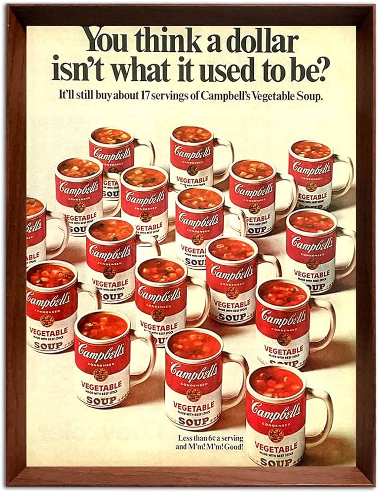 MOMA キャンベルスープ アートフレーム キャンベルスープがなぜアート