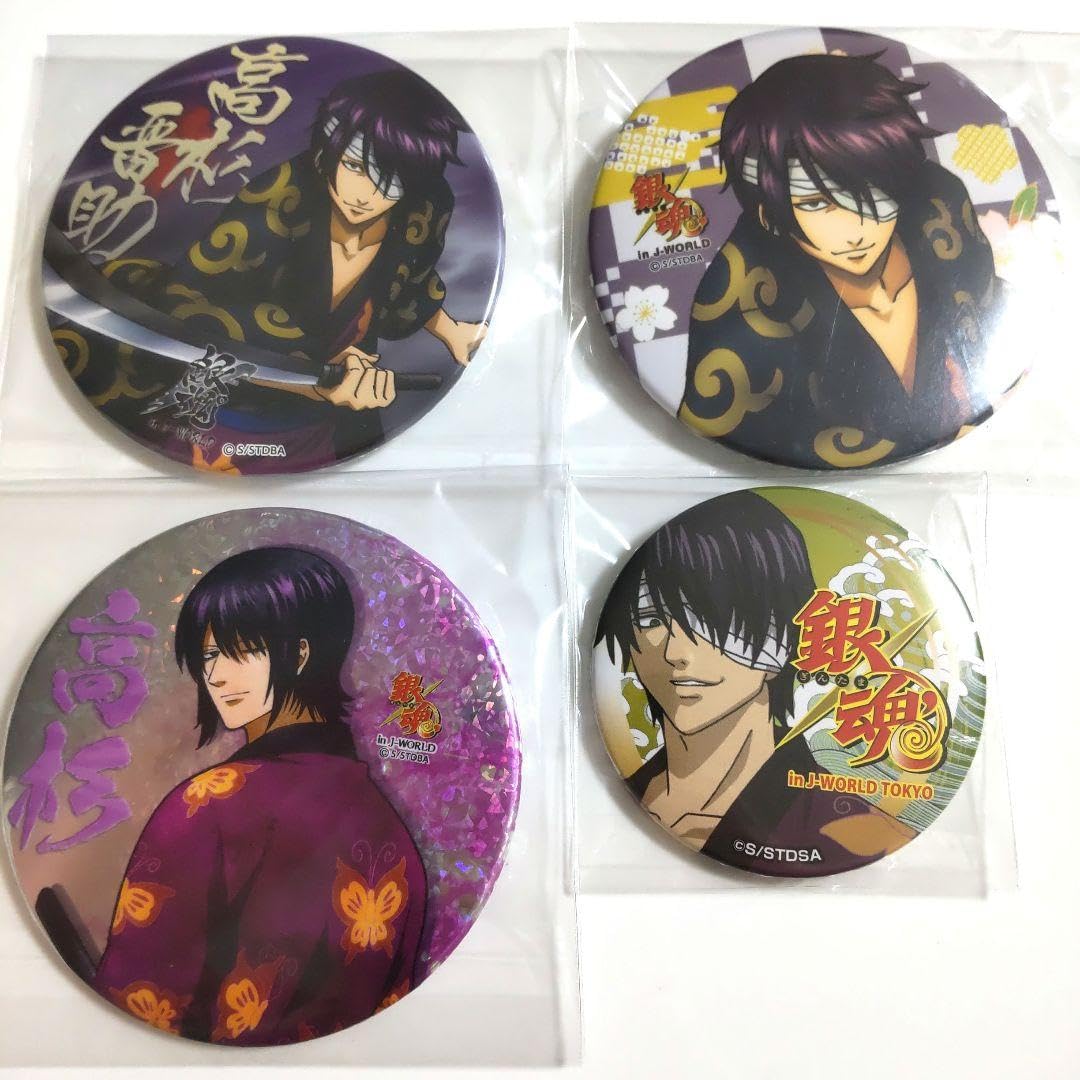 銀魂 宇宙浮遊 缶バッジコレクション フルカラー缶バッジ 高杉晋助