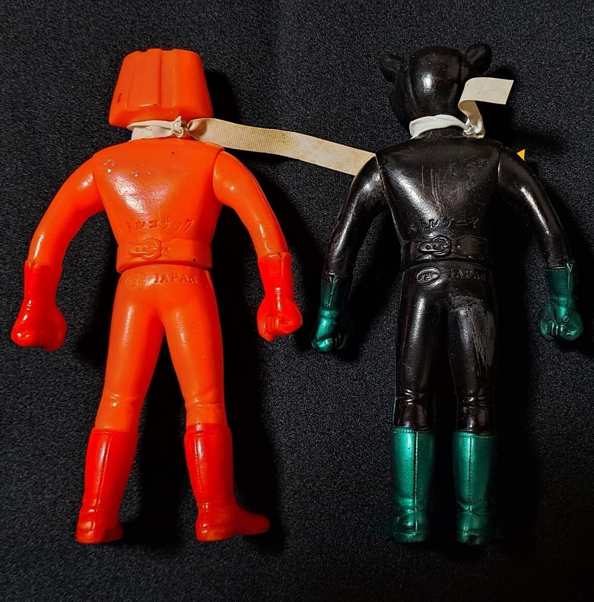 バトルフィーバーJ バトルケニア ポピー 東映 12cmソフビ 当時物