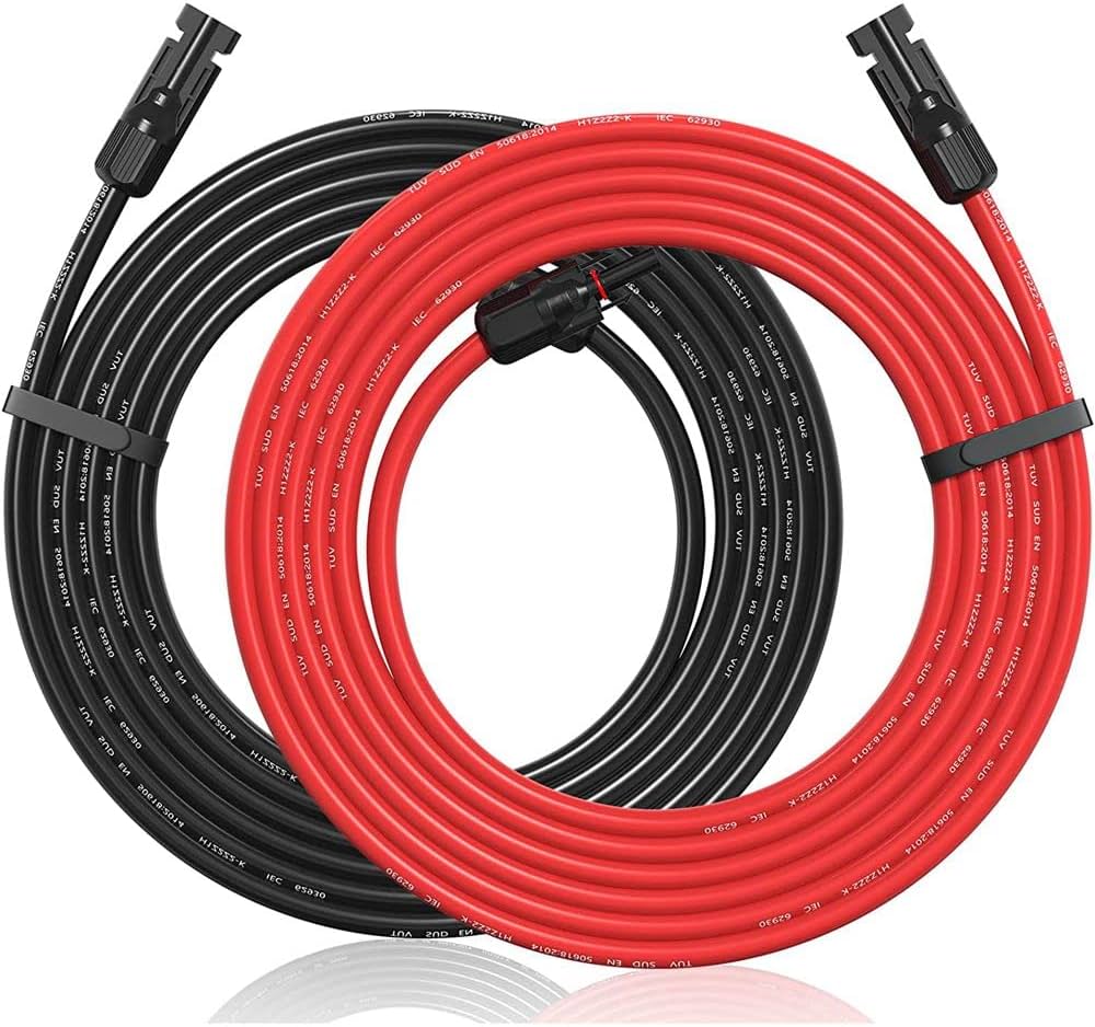 Amazon.co.jp: Ruoshi MC4 ケーブル10mソーラー延長ケーブル ソーラー