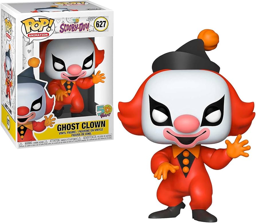 Amazon.com: Funko Pop! Animation: Scooby Doo - Clown : Toys & Games
