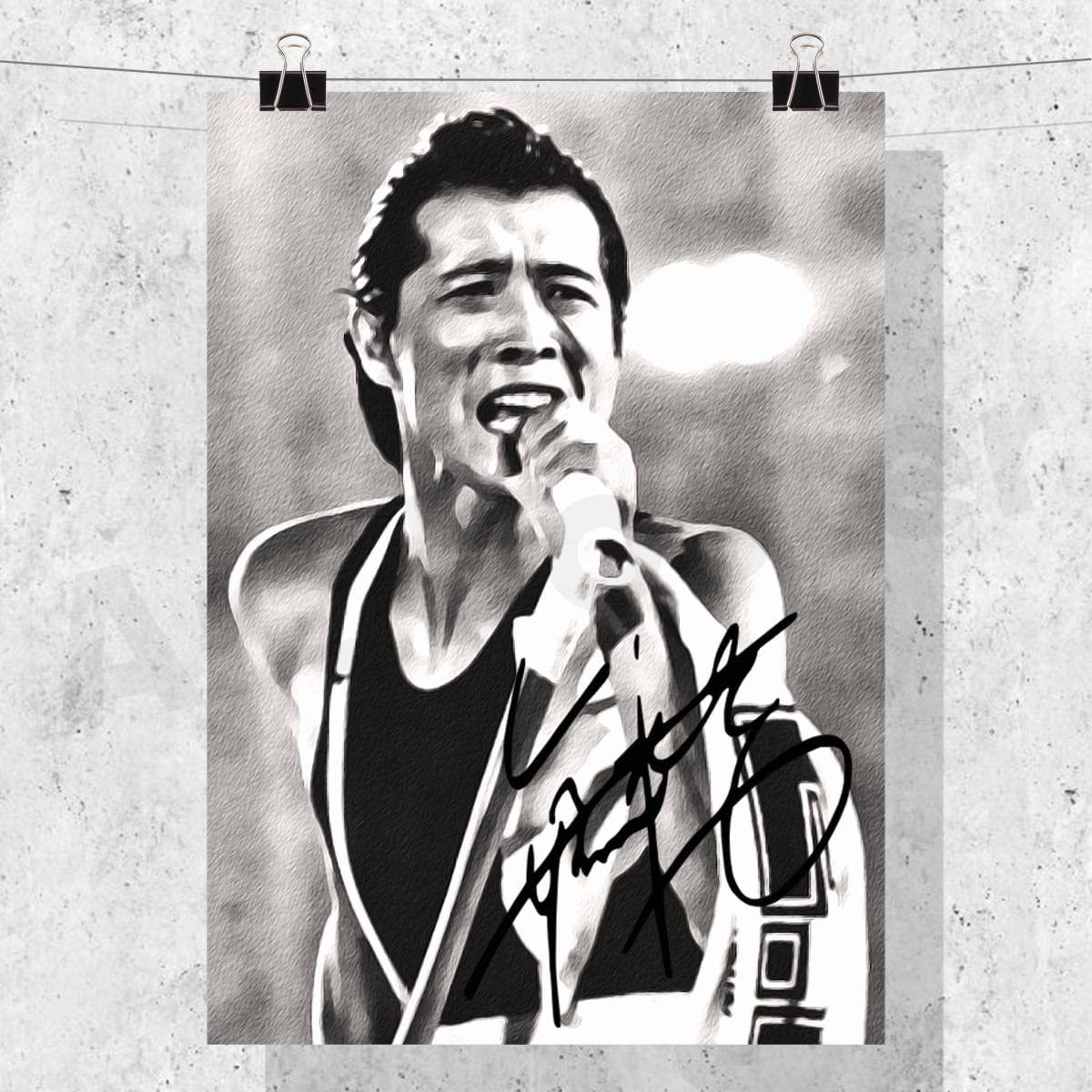 矢沢永吉 日比谷ライブ ポスター 矢沢永吉,THE STAR IN HIBIYA,DVD,POP