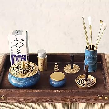 Amazon｜SciAza 中国 お香 セット 香炉 セット 中国 香道具 セット 拓