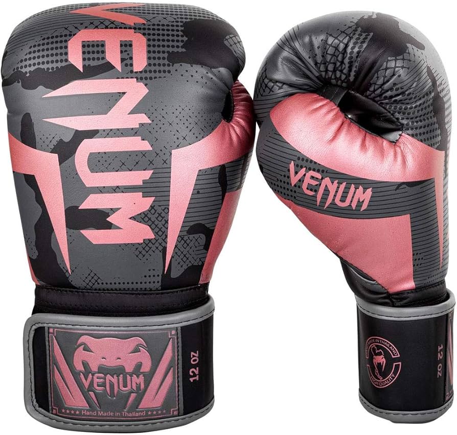 Venum ヘッドギア 迷彩/黒/ピンク Venum Elite Boxing Headgear