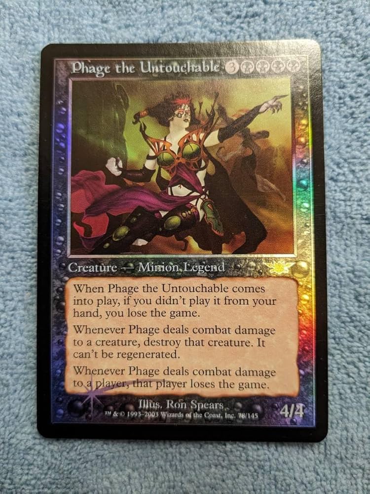 触れられざる者フェイジ レギオン版 foil foil LGN・触れられざる者