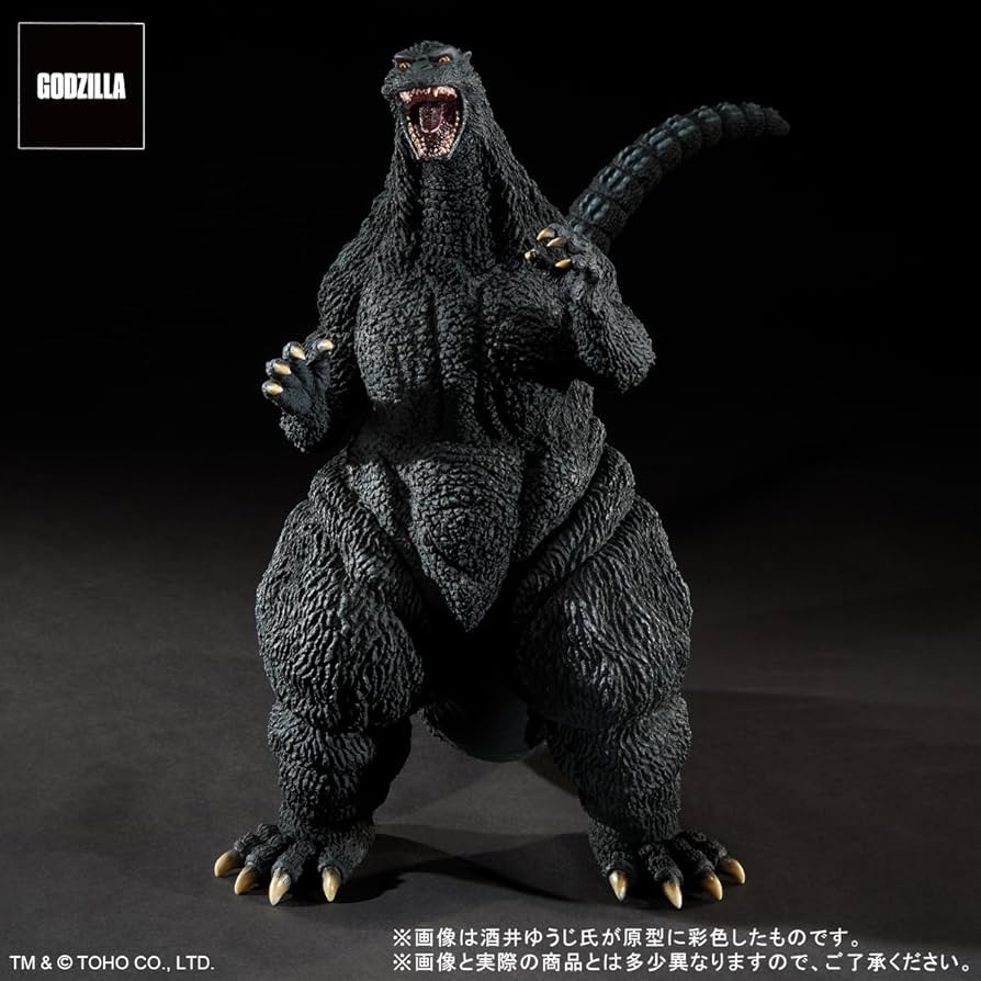 東宝30cmシリーズ ラストシーン ゴジラ カスタム 赤・金 後藤 彩色所