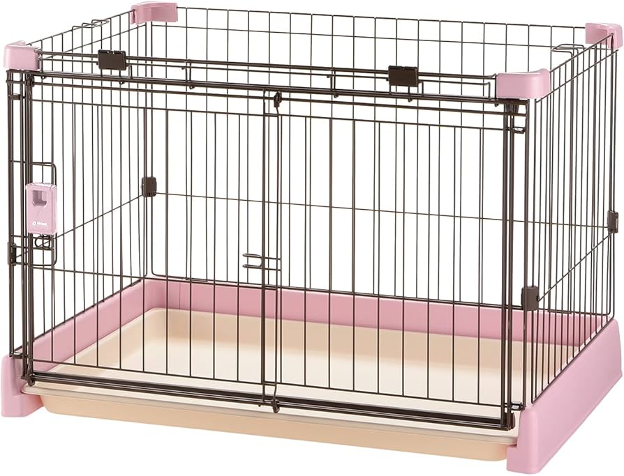 Amazon | リッチェル もっとお掃除簡単ペット サークル 90-60