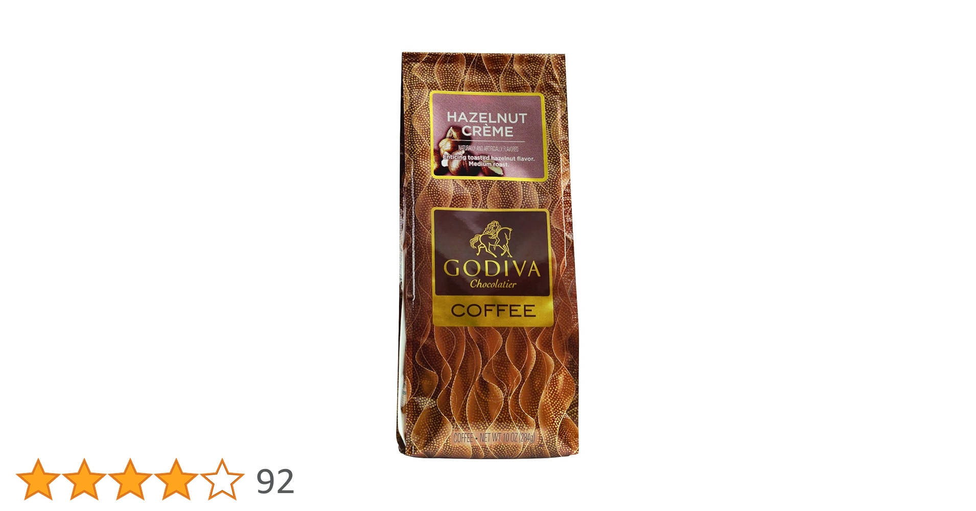 GODIVA ヘーゼルナッツクレーム グラウンドコーヒー 284g 2個セット