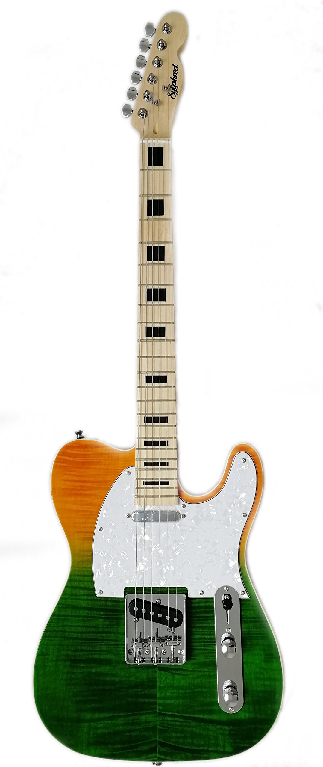 selder テレキャスタータイプ メイプル指板 弦裏通し 使用感少な目