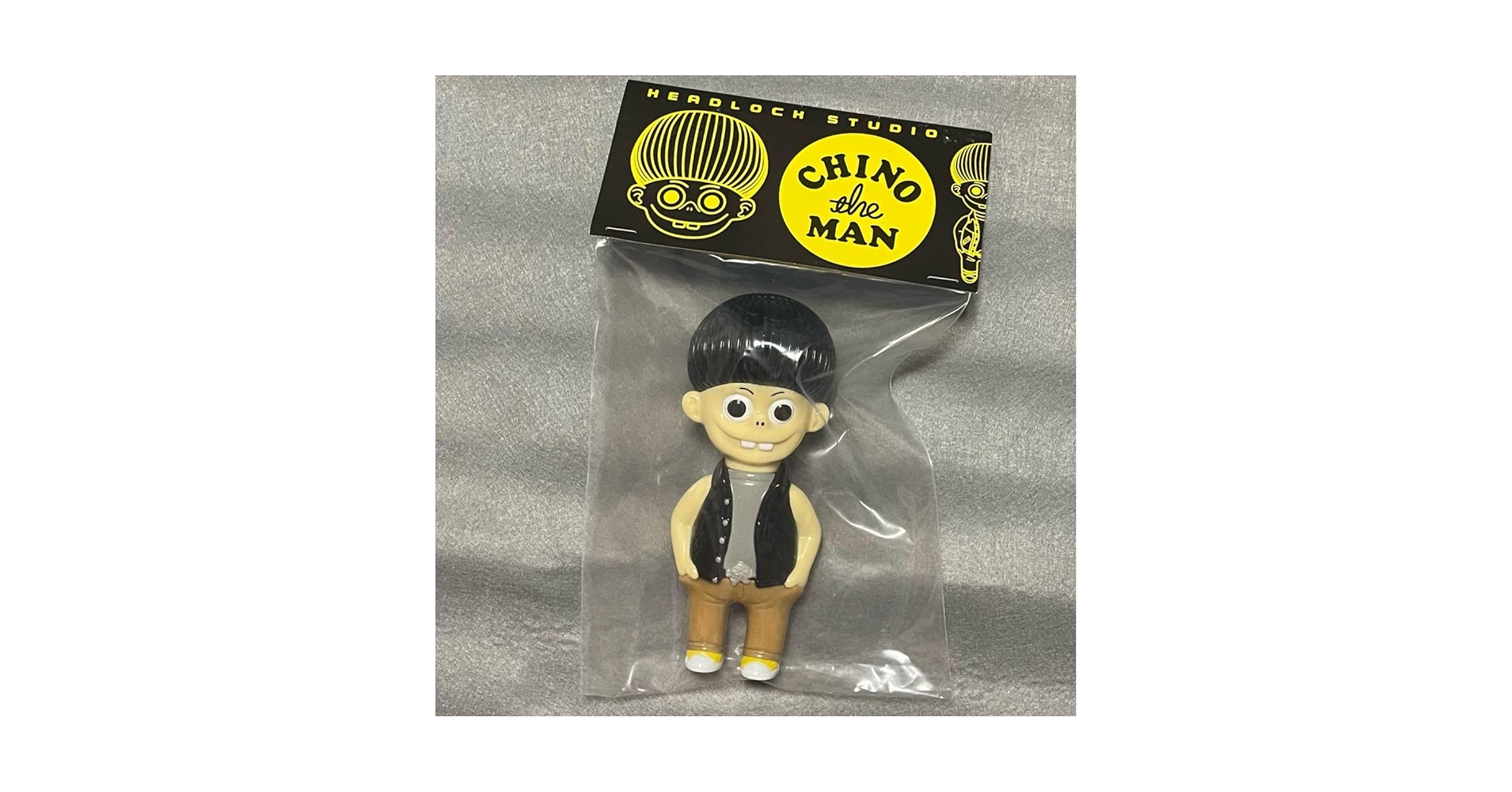 HEAD LOCK STUDIO CHINO the MAN インディーズソフビ HEAD LOCK STUDIO