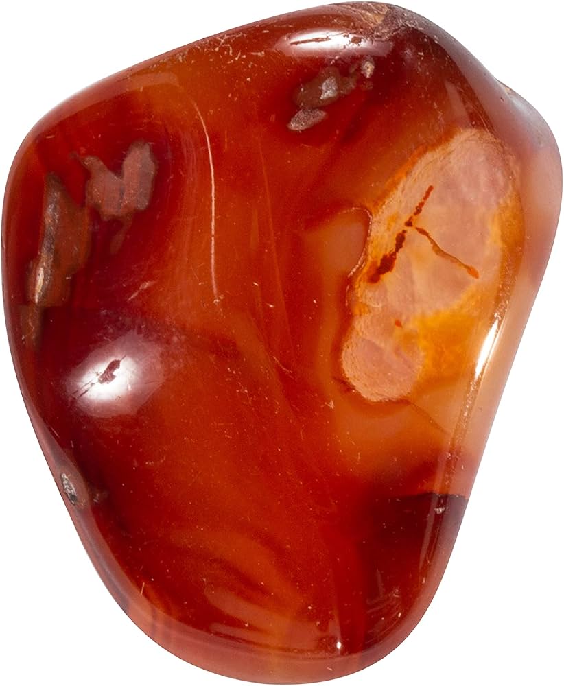 ベンガラ石 Tumbled Carnelian Chrysalis Stone セール ベンガラ石