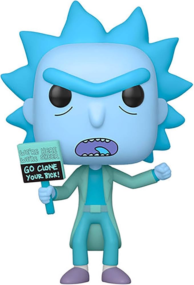 Amazon.com: Funko Pop! Animation: Rick & Morty - Hologram Rick