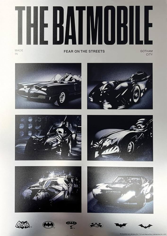 Amazon.co.jp: バットマン85周年 メタリックポスターコレクション