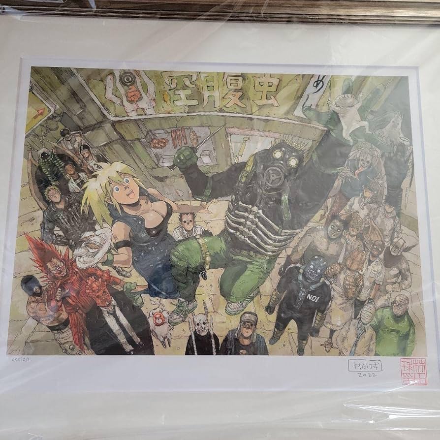 ドロヘドロ 原画展 複製原画 ドロヘドロ原画展複製原画
