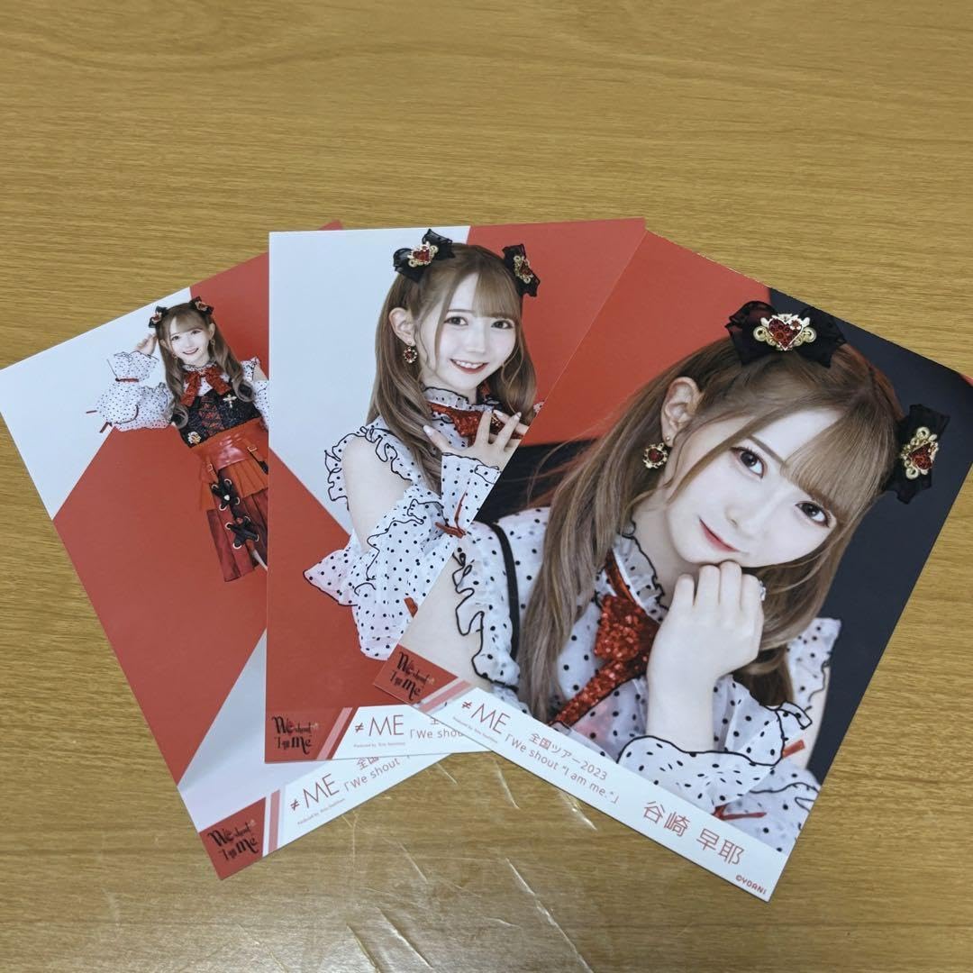 ≠ME ノイミー 谷崎早耶 武道館衣装② 直筆生写真 コメ入り ノイミー 生