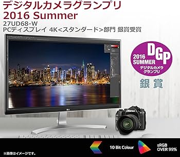 Amazon.co.jp: LG モニター ディスプレイ 27UD68-W 27インチ/4K(3840