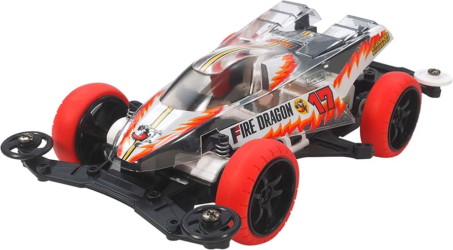 Amazon | タミヤ ミニ四駆特別企画商品 ファイヤードラゴン クリヤー