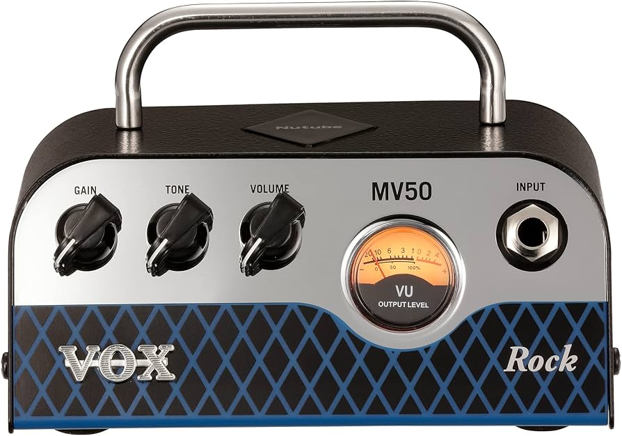 Amazon.com: VOX MV50 Series Amplifier Head, Deep Red (MV50CR