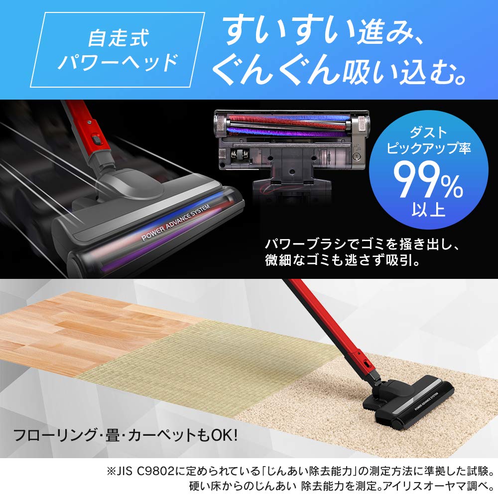 Amazon.co.jp: アイリスオーヤマ(IRIS OHYAMA) 掃除機 キャニ