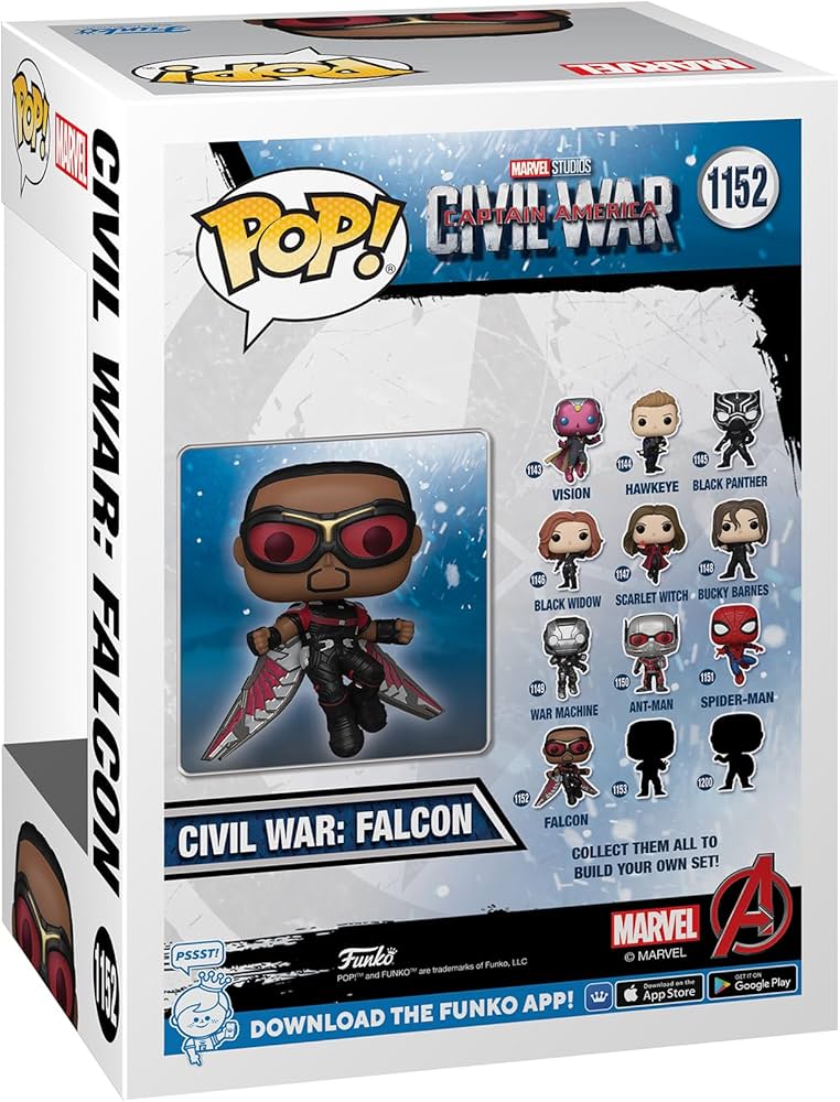 Amazon.com: Funko Pop Marvel: Captain America: Civil War Build A