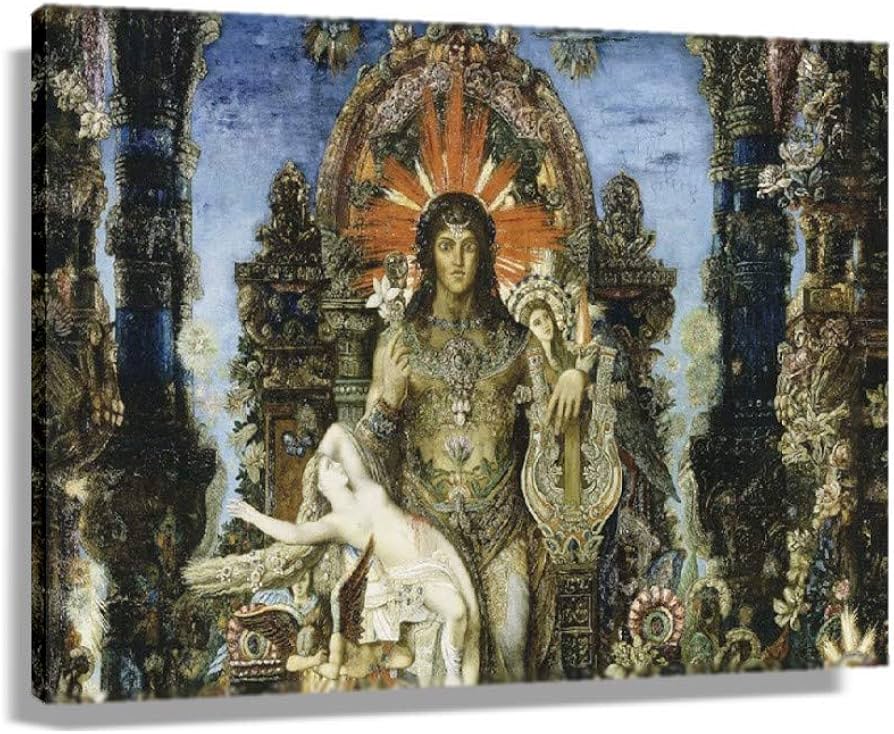 ギュスターブ・モロー「ジュピターとセメレー」ポスター