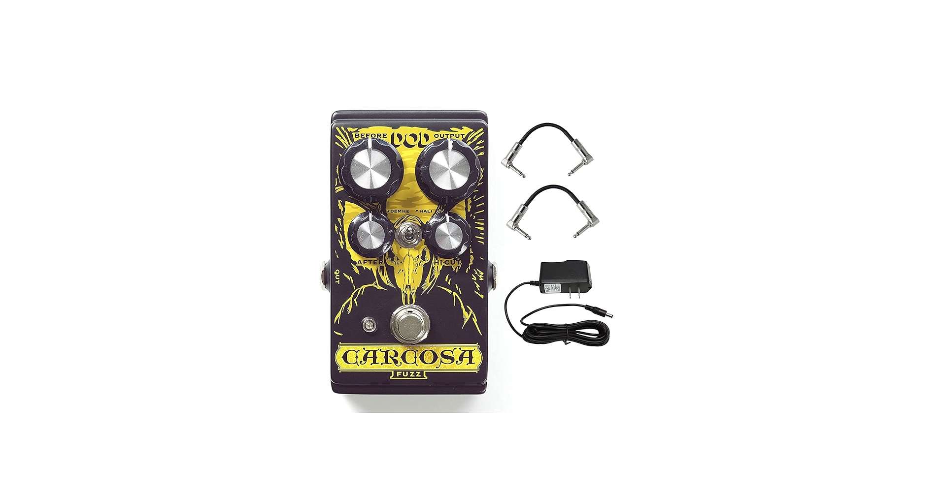 Amazon.com: DOD Carcosa Analog Fuzz Pedal Silicon style Fuzz