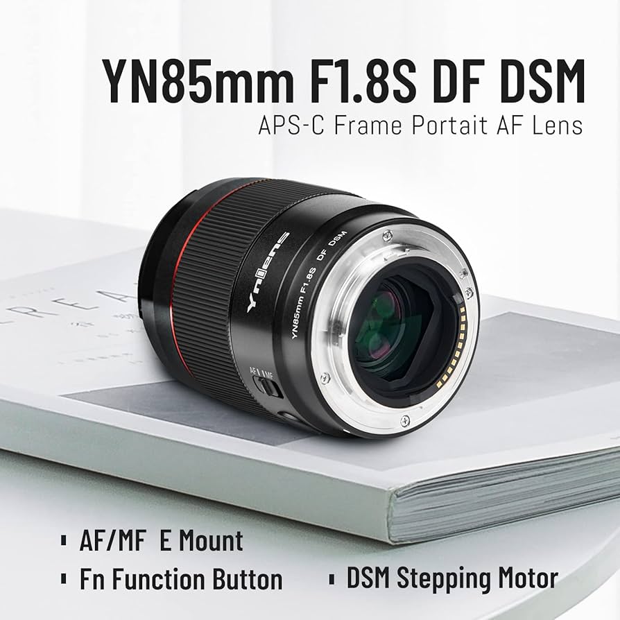 Amazon.com : YONGNUO YN85mm F1.8S E Mount Lens for Sony, F1.8
