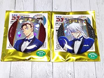 Amazon.co.jp: コナン展 缶バッジ 赤井秀一 ジン 2種セット : おもちゃ