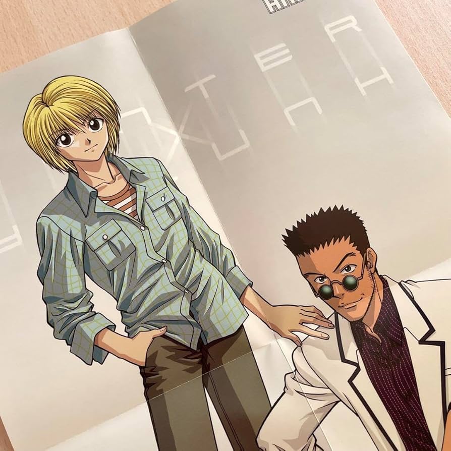 HUNTER×HUNTER ポスター 旧アニメ ポスター キルア クラピカ HUNTER