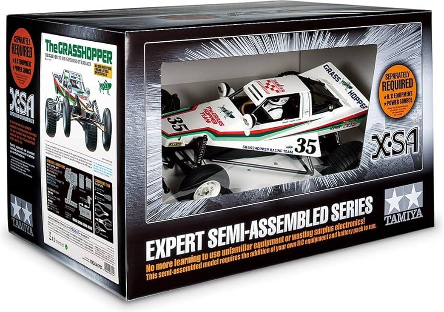 Amazon.co.jp: TAMIYA 1:10 RC X-SA グラスホッパー I - RCモデル RC