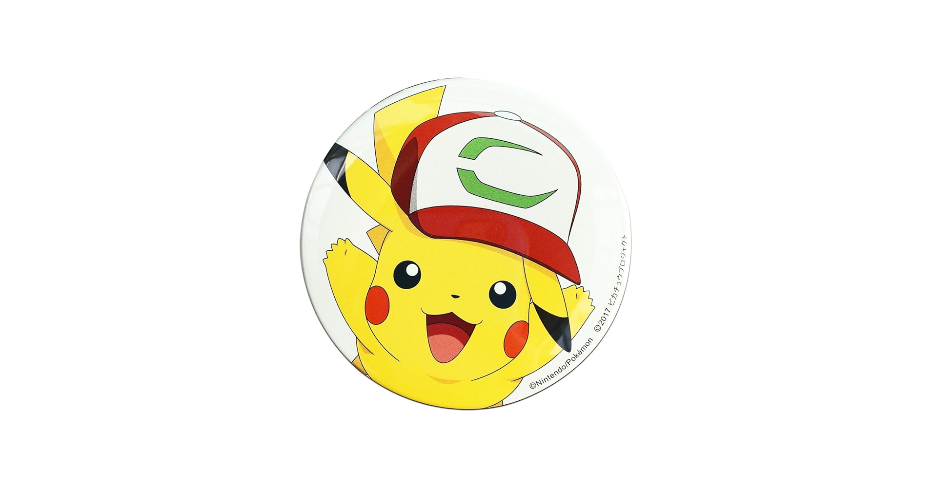 ポケモン キミにきめた！ サトシのピカチュウ20th 缶バッジ ポケモン