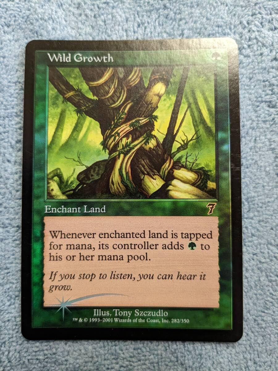 繁茂/Wild Growth 7ED日本語foil 繁茂/Wild Growth 7ED日本語foil