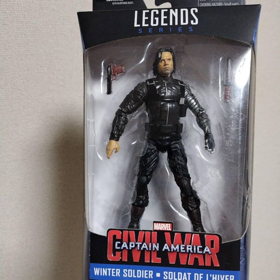 ウィンターソルジャー マーベルレジェンド バッキー Amazon.co.jp