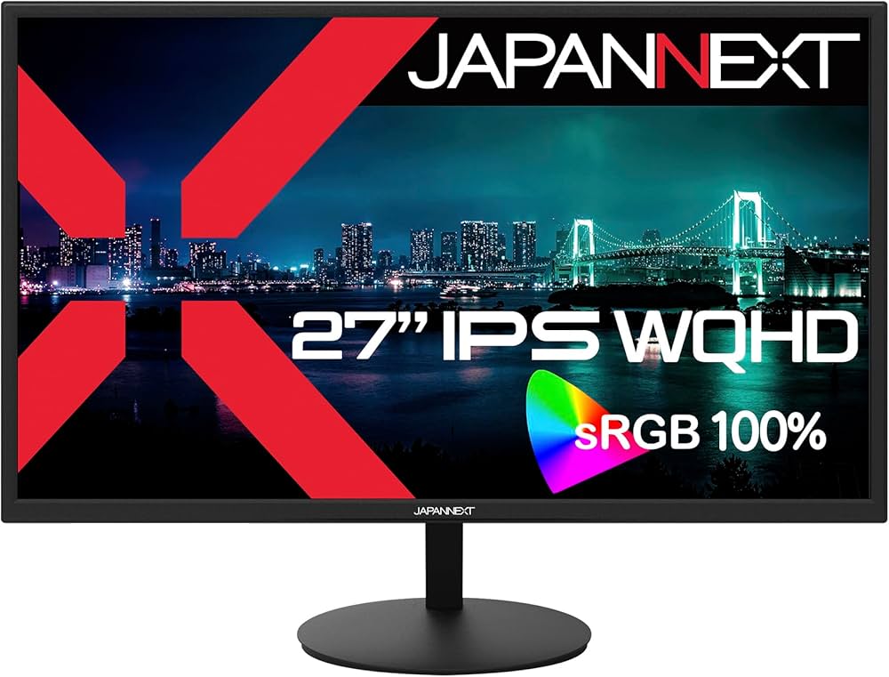 Amazon.co.jp: 【ECサイト限定】JAPANNEXT 27インチ IPSパネル搭載