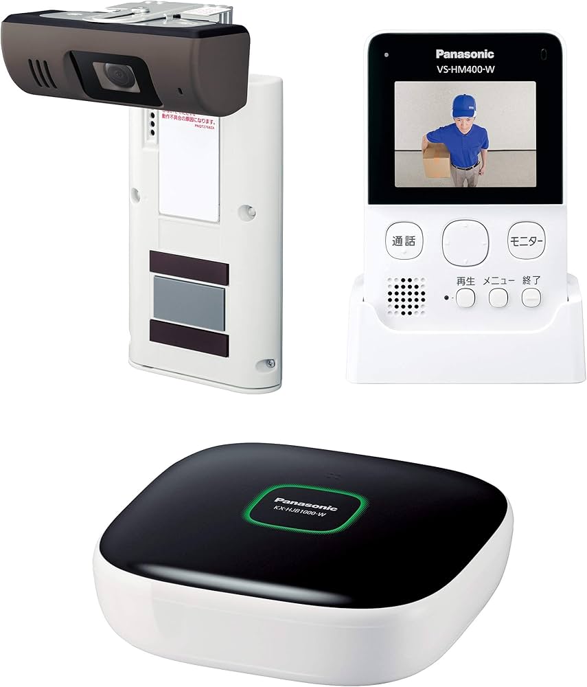 Panasonic VS-HC400-W モニター付きドアカメラ