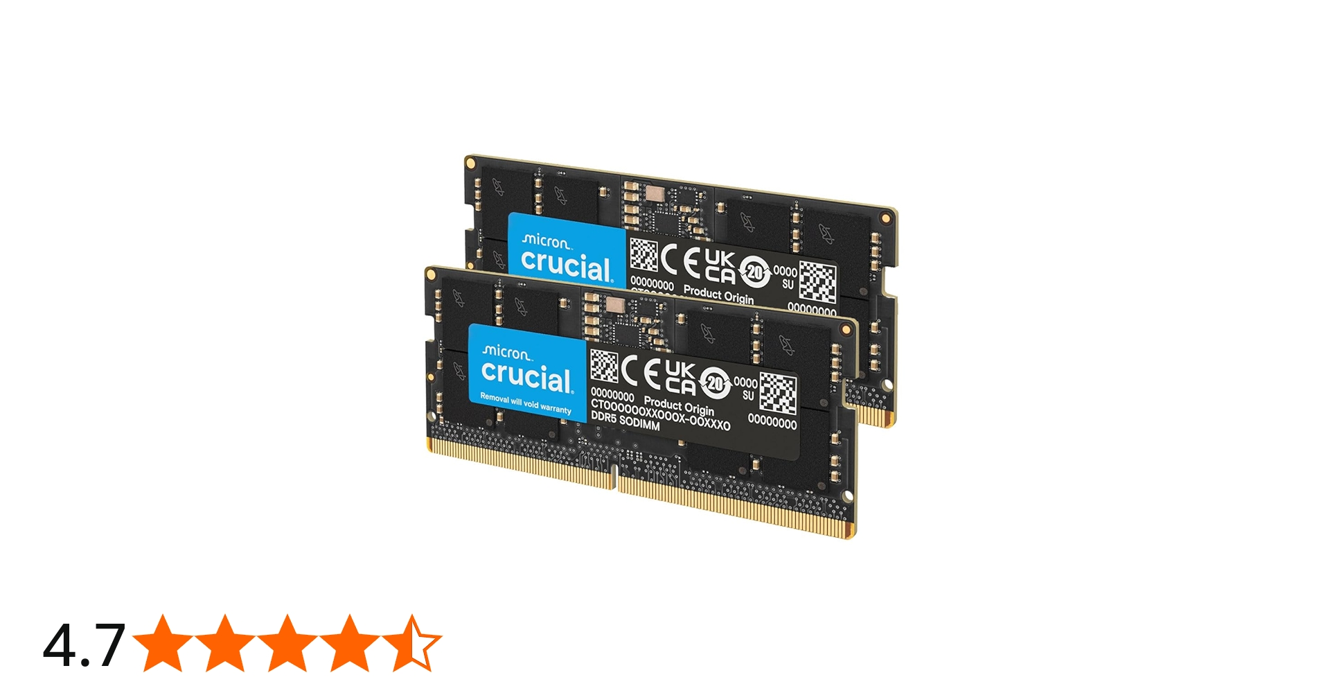Amazon.co.jp: crucial 32GB Kit(2x16GB)DDR5-5600 SODIMM CL46(16Gbit