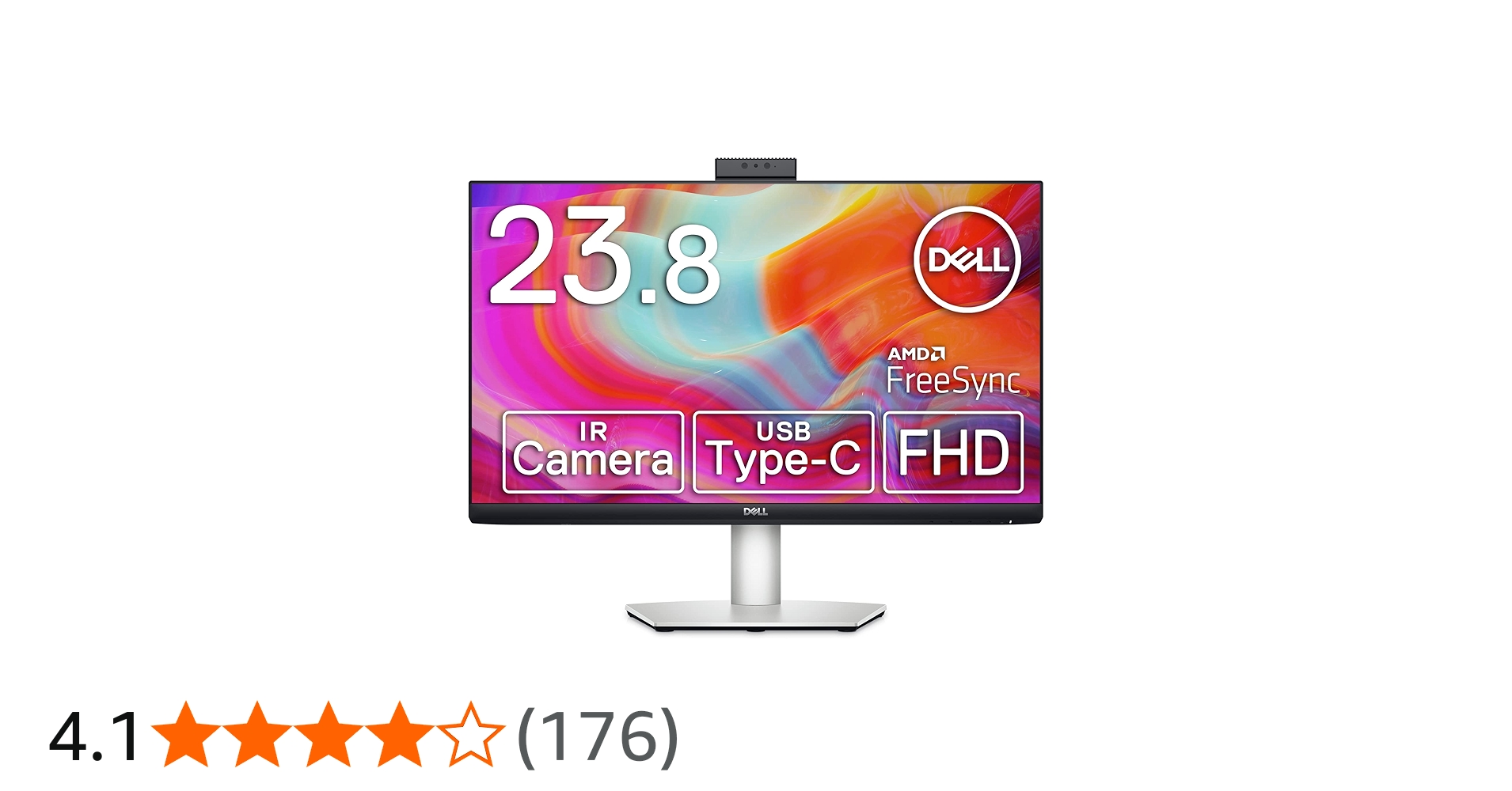 Amazon.co.jp: Dell S2422HZ 23.8インチ ビデオ会議 モニター