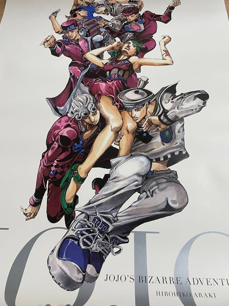 JOJO CARAVAN☆原作ポスター3種類 B2ポスターABC 新品未開封 ジョジョ