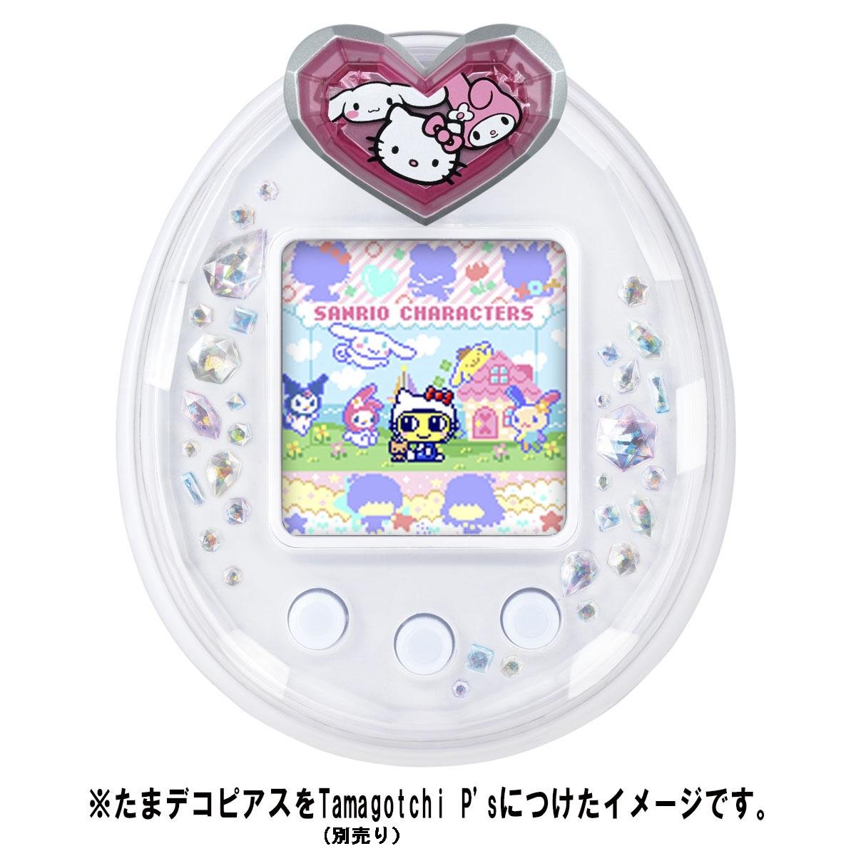 たまごっちP's ピンク たまデコ ピアス サンリオ たまごっちピース