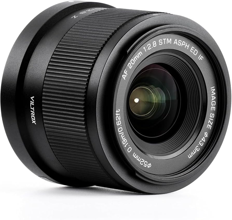 Amazon.com : VILTROX 20mm F2.8 f/2.8 Z-Mount Lens, Full Frame Wide