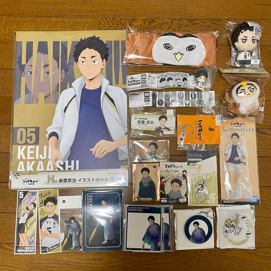 ハイキュー 極楽湯 缶バッジ タオル 木兎 赤葦 梟谷 セット ハイキュー